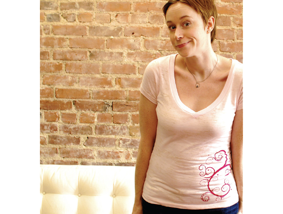 Ravelry Swirl Tee