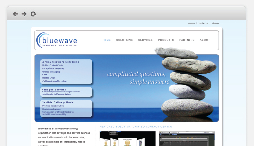 Bluewave Technologies website