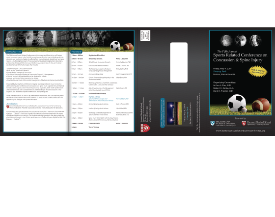Sports Related Conference on Concussion and Spine Injury