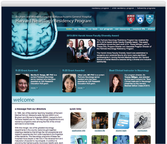 Brigham and Women's Hospital & Massachusetts General Hospital's Harvard Neurology Residency Program, home